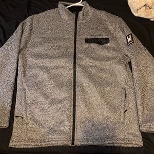 Spyder Expo Zip Jacket with Faux Shearling Lining